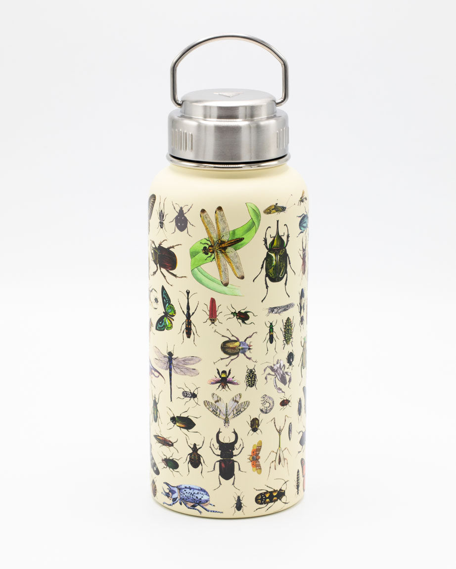 A Cognitive Surplus Insects 32 oz Steel Bottle.