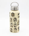 A Cognitive Surplus Women of Science 32 oz Steel Bottle with images of women.