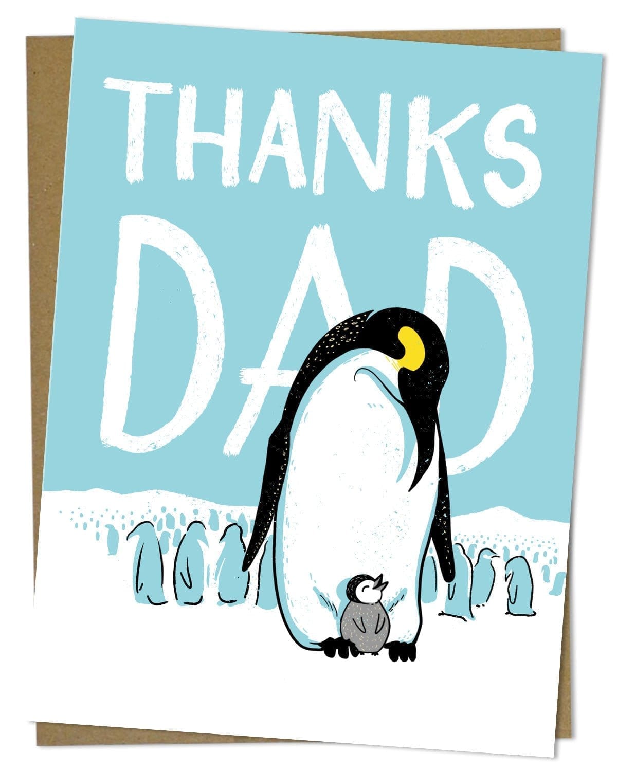 Thanks Dad! Emperor Penguin Card Cognitive Surplus