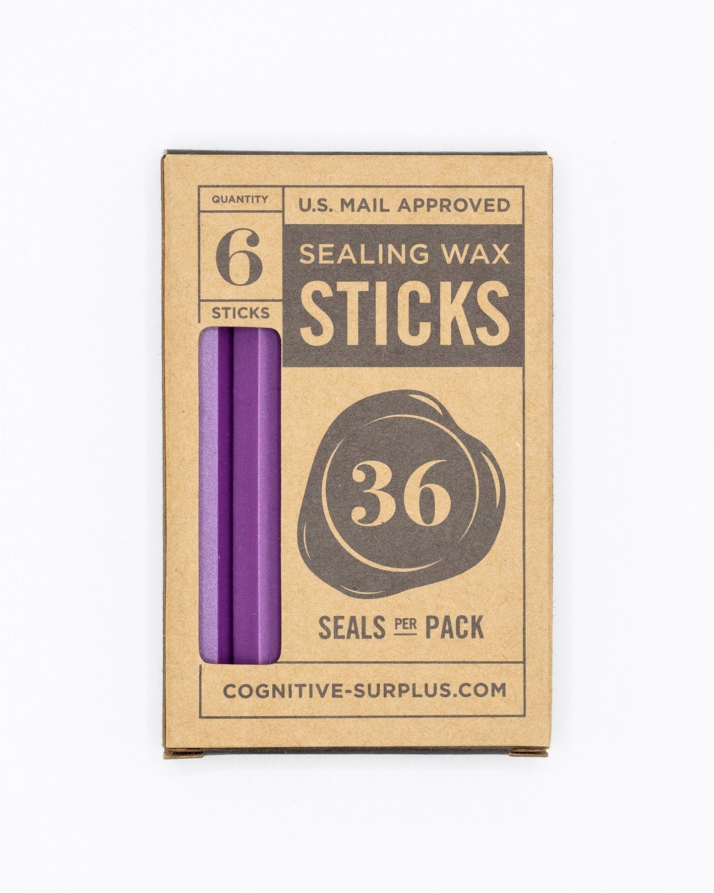 Violet Plum Sealing Wax Sticks Cognitive Surplus