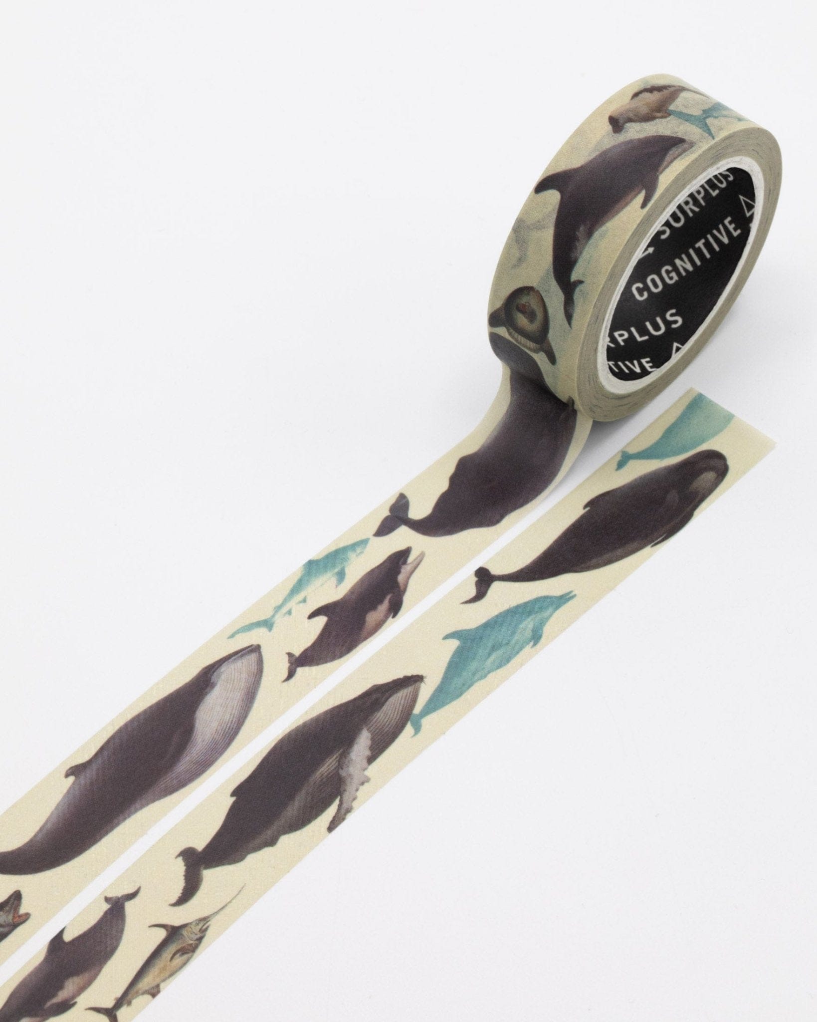 Whales & Sharks Washi Tape Cognitive Surplus