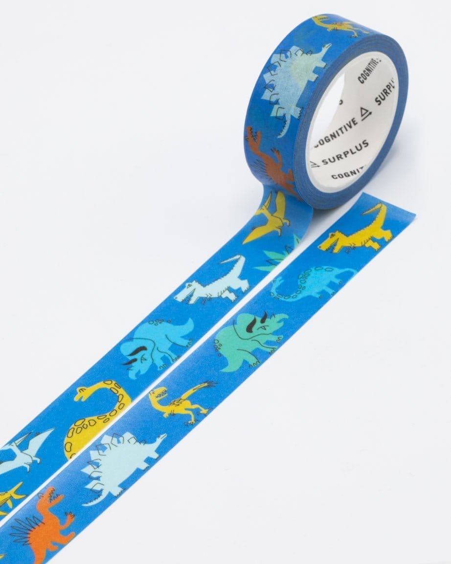 Whimsical Dinosaurs Washi Tape Cognitive Surplus