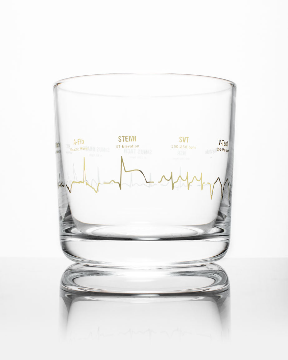 SECONDS: Heartbeat Whiskey Glass