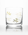 A Chemistry of Whiskey Glass with a gold design on it from Cognitive Surplus.