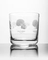A Hominid Skulls Whiskey Glass from Cognitive Surplus.