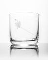 A Voyage to the Unknown Whiskey Glass with an image of a spacecraft on it by Cognitive Surplus.