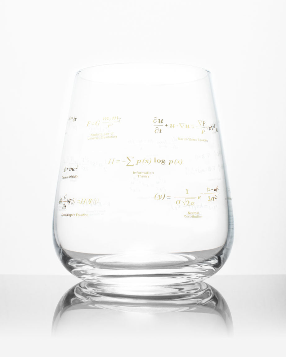SECONDS: Equations That Changed the World Wine Glass