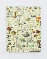 Woodland Mushrooms Notebook - Lined/Grid