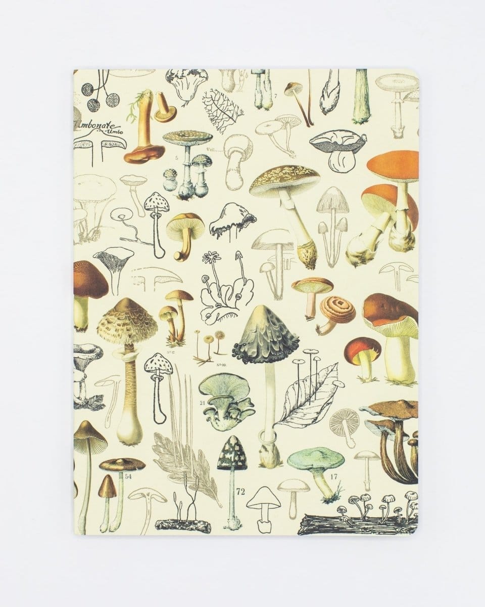 Woodland Mushrooms Softcover - Dot Grid Cognitive Surplus