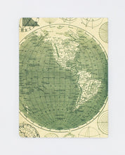 World Map Softcover - Dot Grid Cognitive Surplus